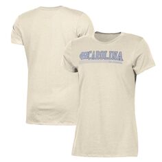 Женская классическая футболка кремового цвета Champion North Carolina Tar Heels Champion