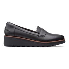 Женские кожаные лоферы Clarks Sharon Gracie Clarks