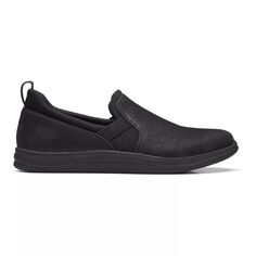 Женские слипоны Clarks Cloudsteppers Breeze Bali Clarks, черный