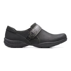 Женские кожаные слипоны Clarks Roseville Dot Clarks