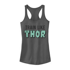 Майка с графическим изображением Marvel Thor для юниоров &quot;Train Like&quot; Licensed Character