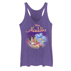 Детский постер Disney Aladdin Faded Classic Movie Poster Графический танк Licensed Character