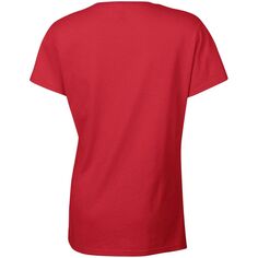 Gildan Женская/женская футболка из плотного хлопка с короткими рукавами Missy Fit Floso, черный