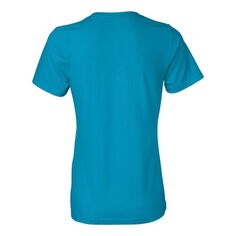 Женская легкая футболка Gildan Softstyle Floso, темно-синий