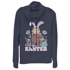 Пуловер «Любознательный Джордж» для юниоров с кроличьими ушками и корзинкой с пасхальными яйцами Licensed Character