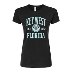 Юниорская футболка с приталенным рисунком Key West Licensed Character, черный