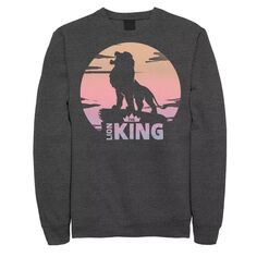 Флисовый свитер с логотипом Disney&apos;s The Lion King Pride Rock Sunset Roar для юниоров Licensed Character