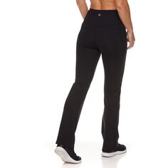 Женские брюки для йоги Gaiam Om с высокой посадкой и карманами Gaiam, черный