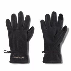 Женские флисовые перчатки Columbia Benton Springs Columbia, черный