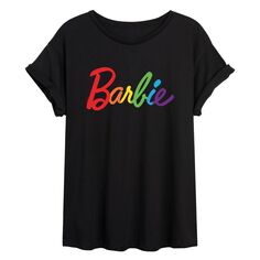 Футболка с логотипом Barbie Rainbow Pride для юниоров Licensed Character