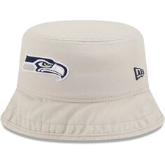 Женская кремовая панама New Era Seattle Seahawks с цветком New Era