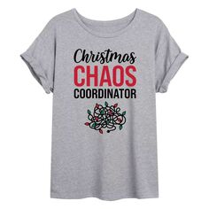 Большая футболка с рисунком «Рождественский координатор» для юниоров Licensed Character