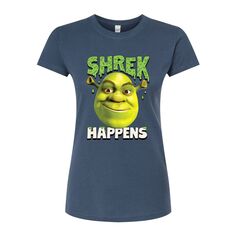 Облегающая футболка Shrek Happens для юниоров Licensed Character, синий