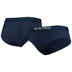 Женские спортивные плавки G-III от Carl Banks Navy New York Yankees All-Star Bikini Bottom G-III