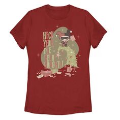 Рождественская футболка Харли Квинн из DC Comics для юниоров с надписью «Черт возьми, я была непослушной» Licensed Character
