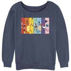 Пуловер с рисунком Pokémon Rainbow Grid для юниоров Licensed Character
