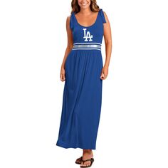 Женское платье макси G-III 4Her от Carl Banks Royal Los Angeles Dodgers Game Over G-III