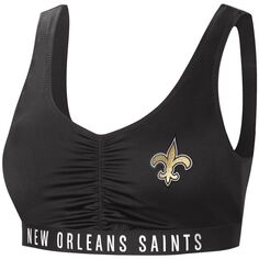 Женский черный бикини-топ G-III 4Her от Carl Banks New Orleans Saints All-Star G-III