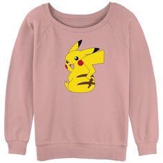 Махровый свитшот с напуском и рисунком Pokémon Cute Pikachu для юниоров Licensed Character