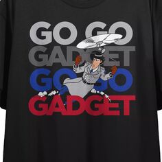 Укороченная футболка с графическим рисунком Inspector Gadget для юниоров Licensed Character