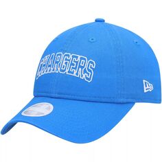 Женская регулируемая кепка New Era Powder Blue Los Angeles Chargers Collegiate 9TWENTY New Era