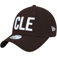 Женская регулируемая шапка New Era Brown Cleveland Browns Hometown 9TWENTY New Era