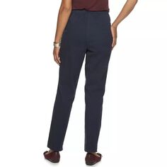 Женские классические прямые брюки Croft &amp; Barrow без застежки Croft &amp; Barrow