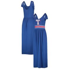 Женское платье макси G-III 4Her от Carl Banks Royal Texas Rangers Game Over G-III