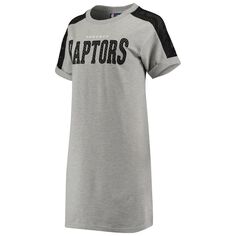 Женское межсезонное платье-кроссовки G-III 4Her by Carl Banks серое/черное Toronto Raptors G-III