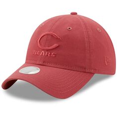 Женская регулируемая шапка New Era Pink Chicago Bears Core Classic 2.0 9TWENTY New Era
