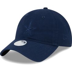 Женская регулируемая шляпа New Era Navy Dallas Cowboys Color Pack 9TWENTY New Era