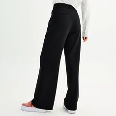 Широкие брюки SO для юниоров с эластичной спинкой SO, черный