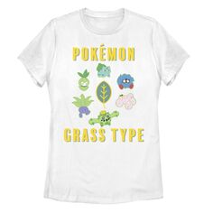 Детская футболка с рисунком Pokemon Grass Type Licensed Character