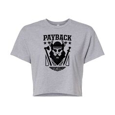 Лучший стрелок среди юниоров: укороченная футболка с рисунком Maverick «Payback» Licensed Character, серый