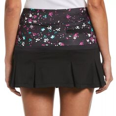 Женская плиссированная теннисная юбка Grand Slam с абстрактным цветочным принтом Grand Slam