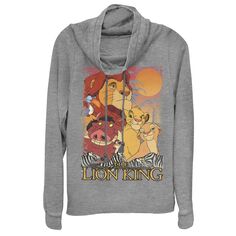 Толстовка с капюшоном Disney&apos;s Lion King Happy Group Sunset для детей Licensed Character