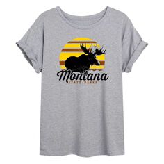 Размерная футболка с рисунком Montana State Park для юниоров Licensed Character