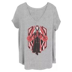 Детская футболка больших размеров Marvel WandaVision Scarlet Witch Licensed Character