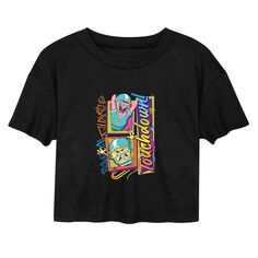Укороченная футболка с графическим рисунком «Губка Боб Квадратные Штаны» для юниоров Touchdown Nickelodeon