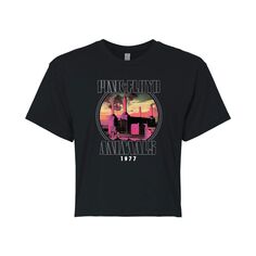 Укороченная футболка с рисунком Pink Floyd Animals для юниоров Licensed Character