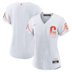 Женское белое джерси Nike San Francisco Giants 2021 City Connect Replica Nike