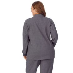 Куртка на подкладке с 5 карманами Cuddl Duds Scrubs больших размеров Cuddl Duds