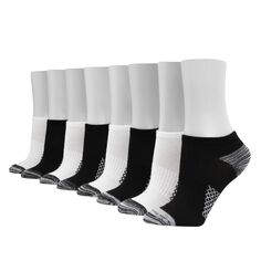 Женские дышащие носки Hanes Ultimate Cool Comfort, 8 пар, HWUBN8 Hanes, белый/черный