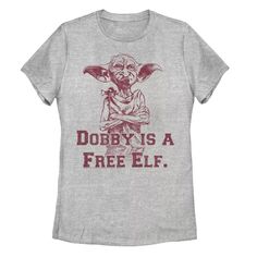Футболка =Harry Potter Juniors&apos; Dobby Is A Free Elf Sketch