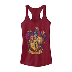 Майка для юниоров с гербом факультета Гриффиндора в стиле Гарри Поттера Harry Potter