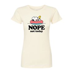 Облегающая футболка для юниоров Peanuts Nope Not Today Licensed Character