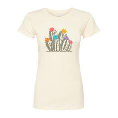 Детская футболка с рисунком кактуса и яркими цветами Licensed Character