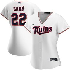 Женское джерси Nike Miguel Sano White Minnesota Twins Home Replica Player Nike