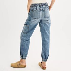 Удобные длинные джинсы SO для юниоров SO