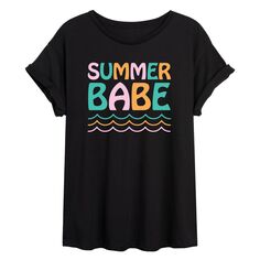 Летняя струящаяся футболка для юниоров Babe Babe Licensed Character